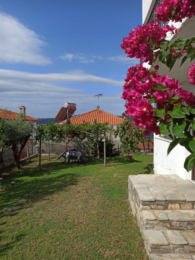 Dora'S House Comfortable Apartment With A Yard And View Пиргадикия Екстериор снимка